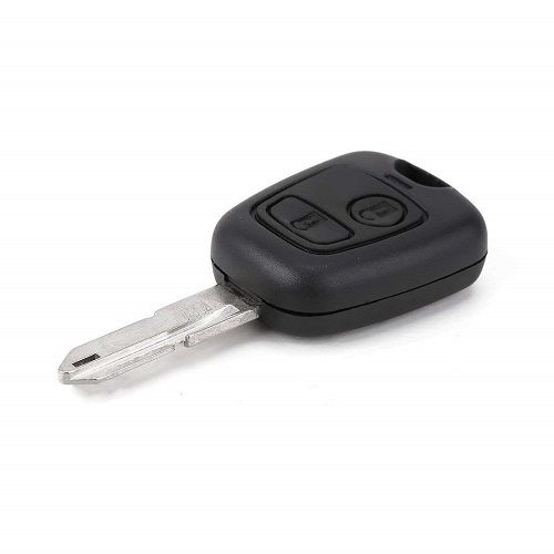 Carcasa mando llave coche Negro