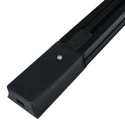 Carril focos led ensamblable 1 M Negro