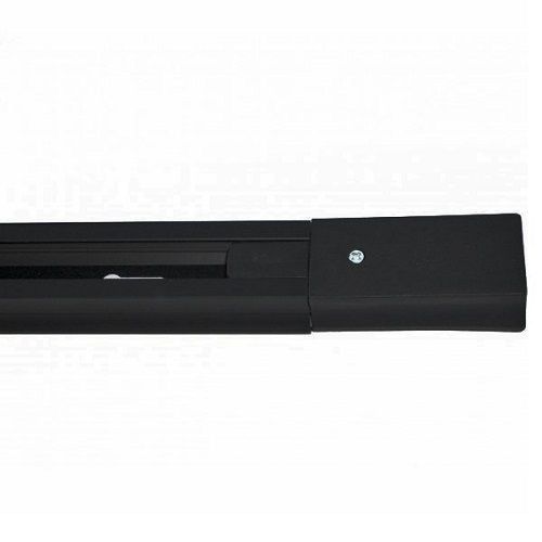Carril focos led ensamblable 1 M Negro