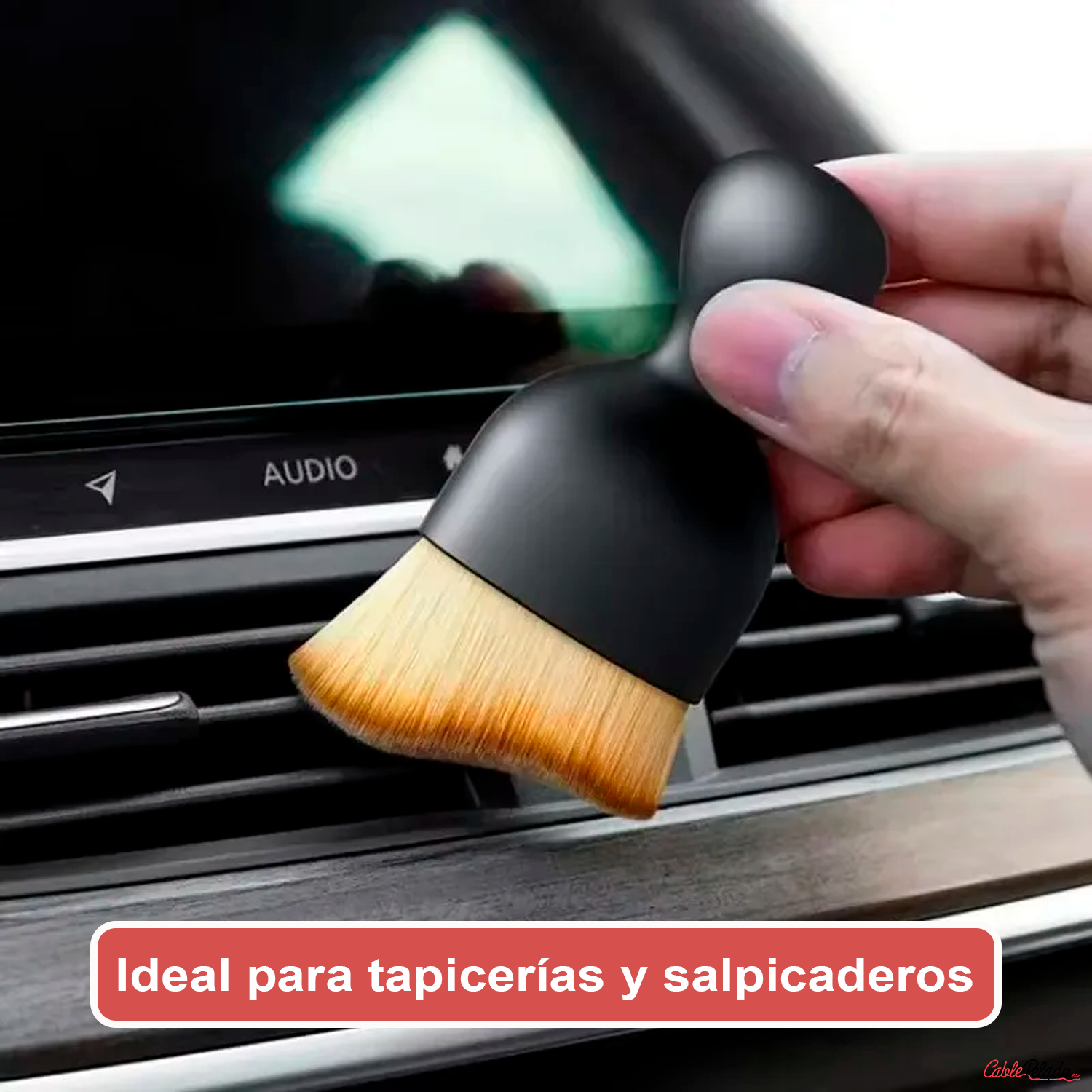 Cepillo De Limpieza Interior De Coche  Negro