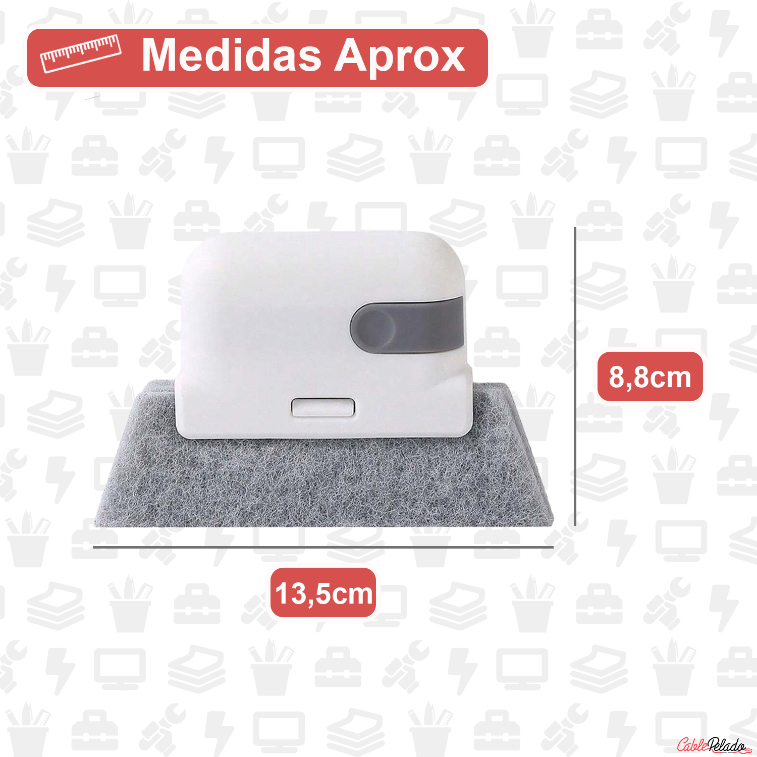 Cepillo para Limpiar Juntas y Limpia Railes Ventanas