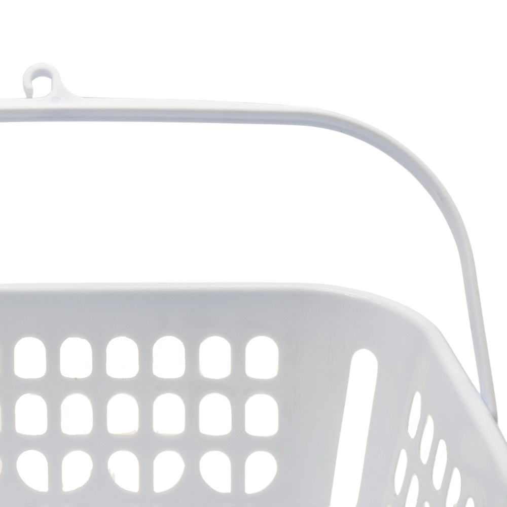 Cesta pinzas de plastico  Blanco