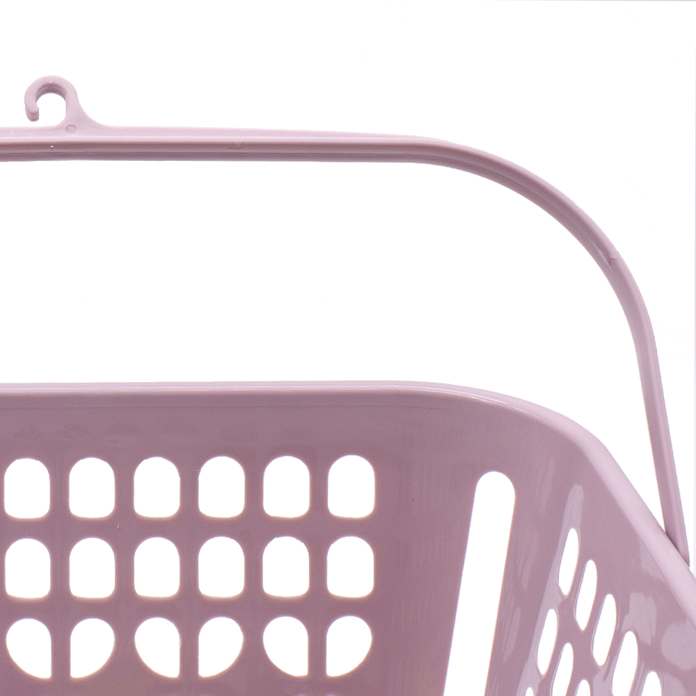 Cesta pinzas de plastico  Rosa claro