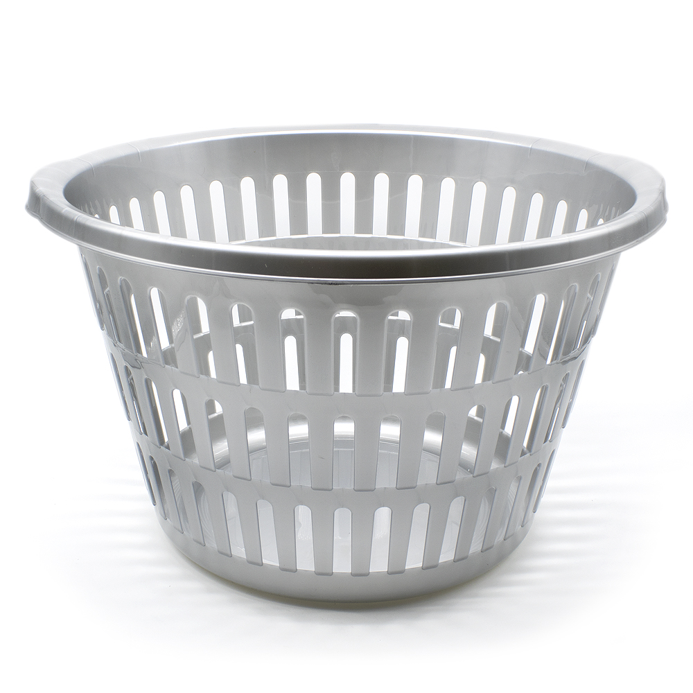 Cesta ropa redonda  Gris