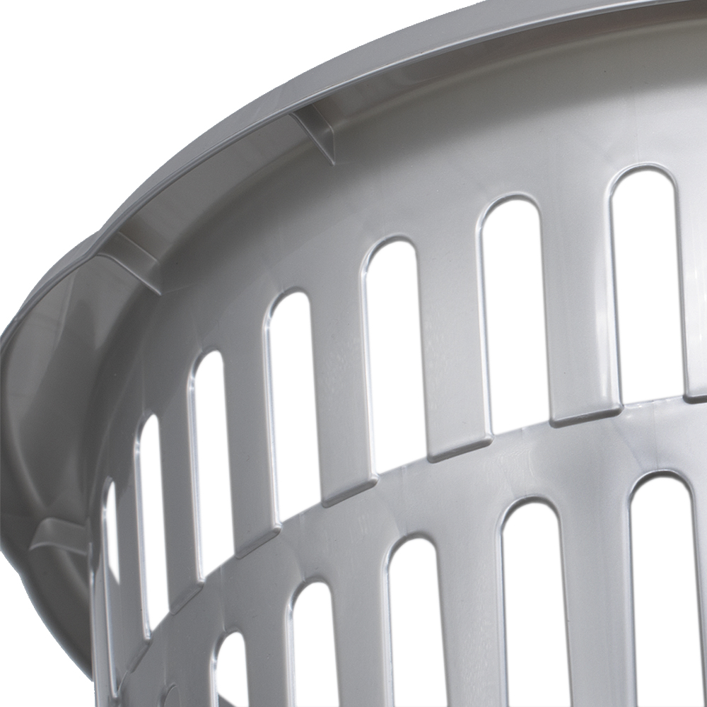 Cesta ropa redonda  Gris