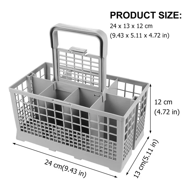 Cesta universal para cuberteria  Gris