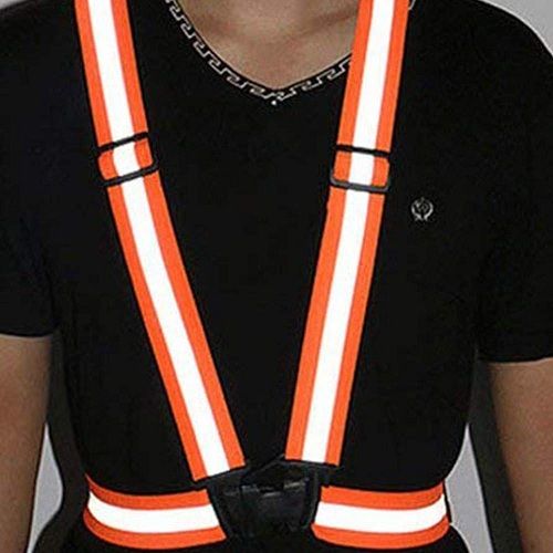 Chaleco de seguridad reflectante fluorescente unisex  Amarillo