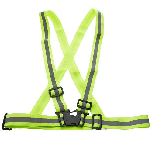 Chaleco de seguridad reflectante fluorescente unisex  Amarillo