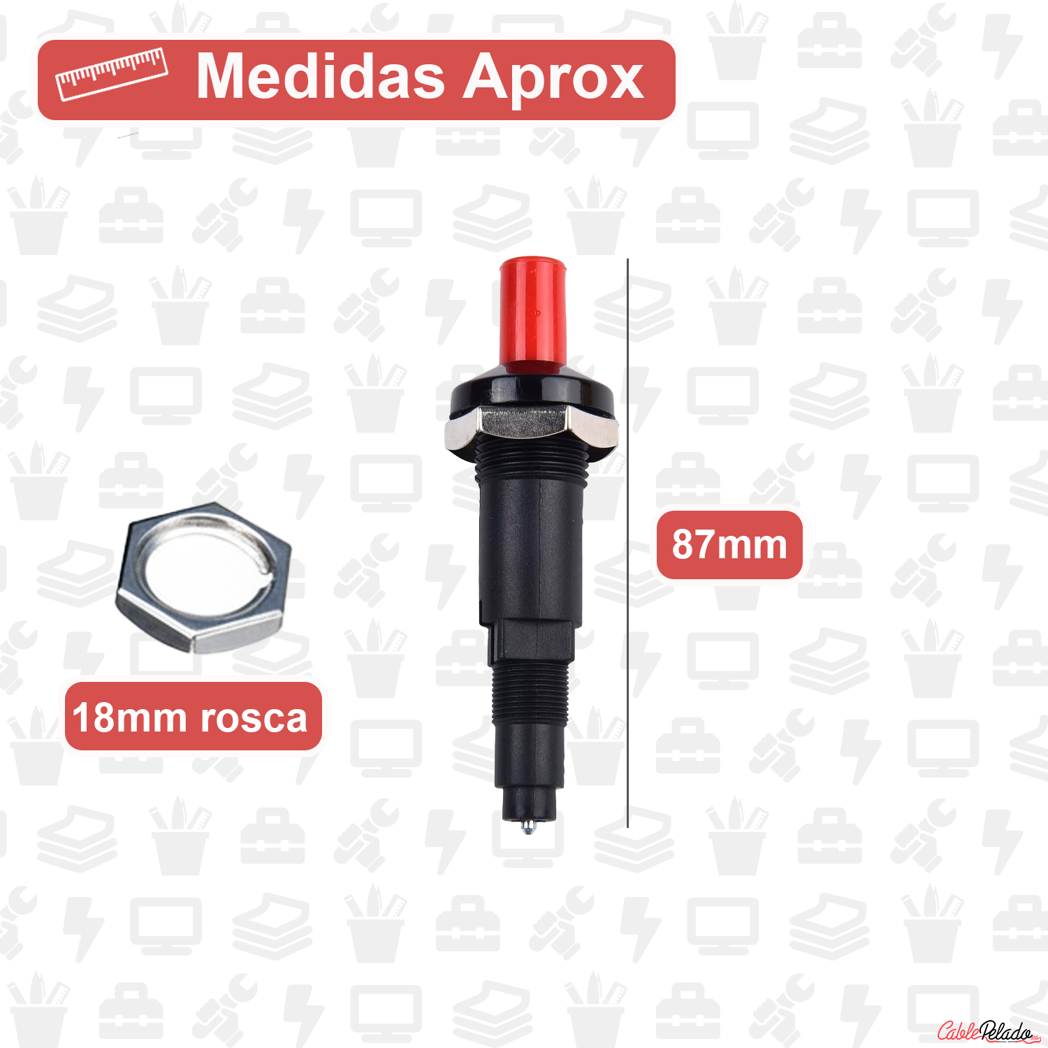 Chispómetro piezoeléctrico Domaco