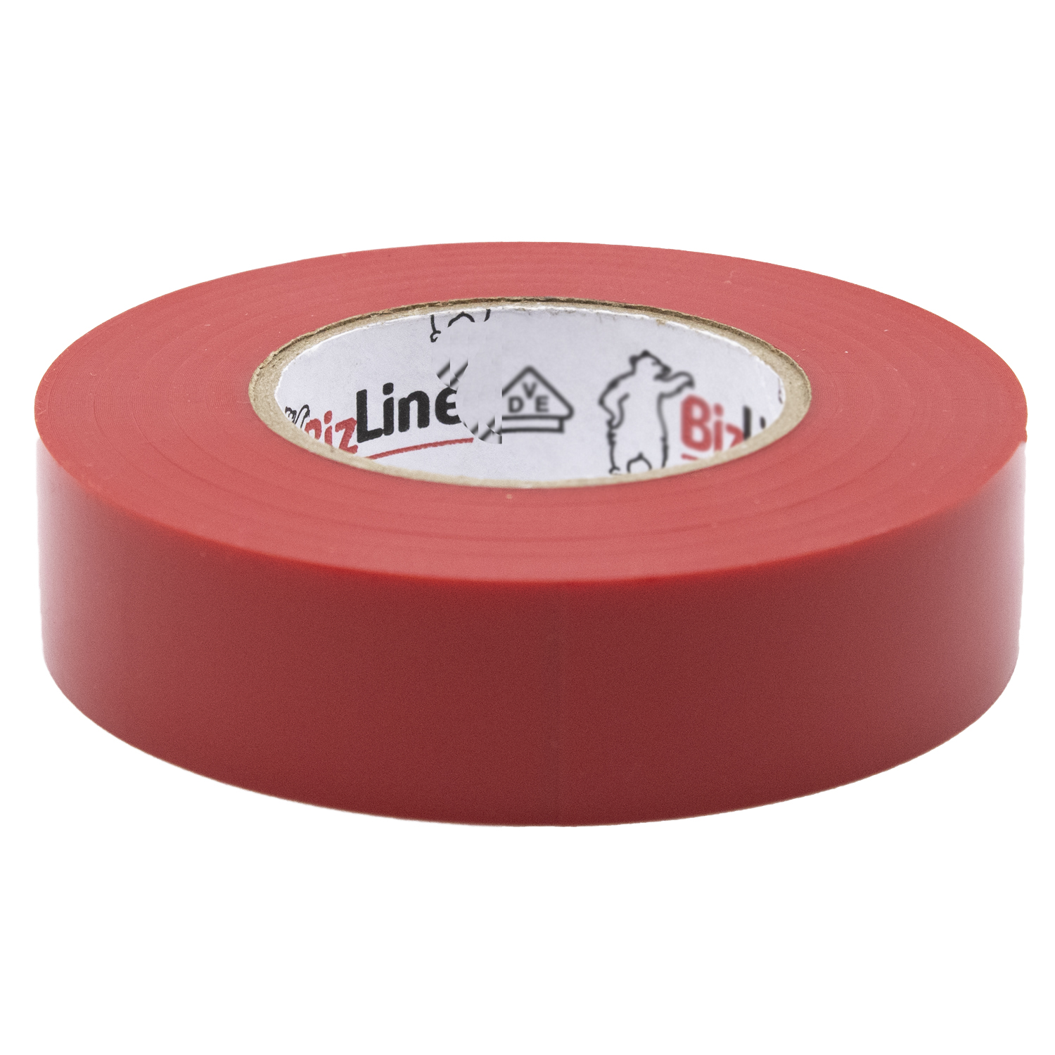 Cinta aislante de 19x0.15mm 20 M Rojo