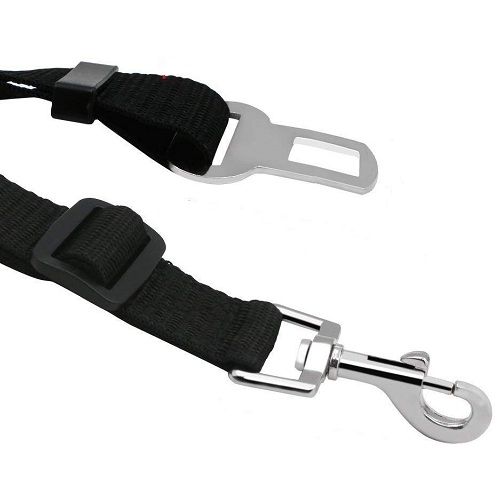 Cinturon de seguridad para perros 0.75 M Negro