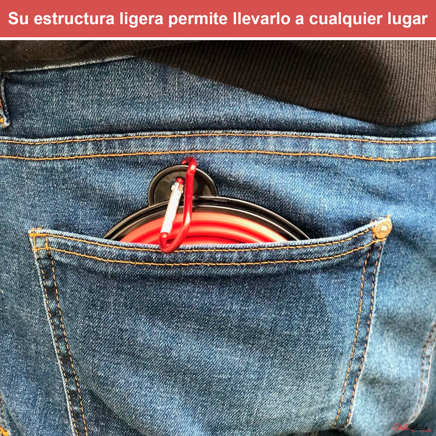 Comedero Plegable para Mascotas 450 ml  Rojo