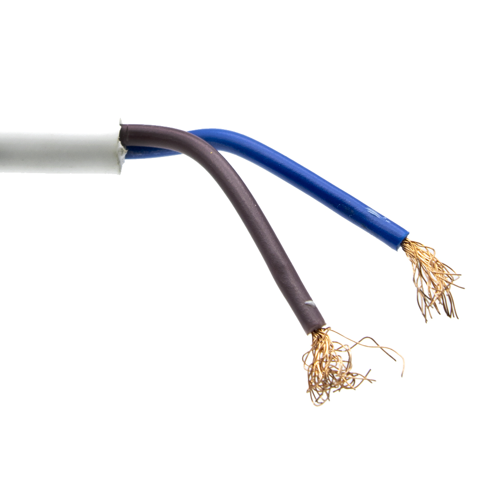 Condensador arranque motor electrico 450 V con cable 20.0 uF Blanco