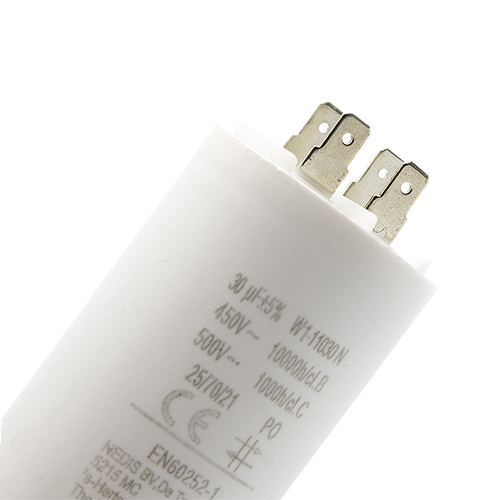 Condensador de arranque para motor electrico 450 VAC 30.0 uF