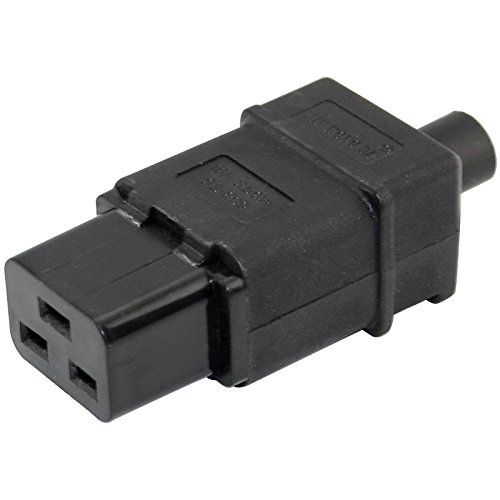 derrochador enseñar Plausible Conector alimentacion C19 hembra Negro 16 A