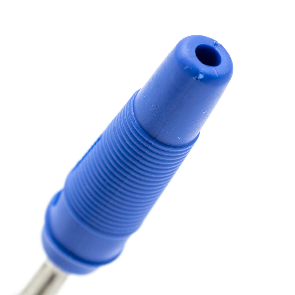 Conector banana macho 4 mm  Azul
