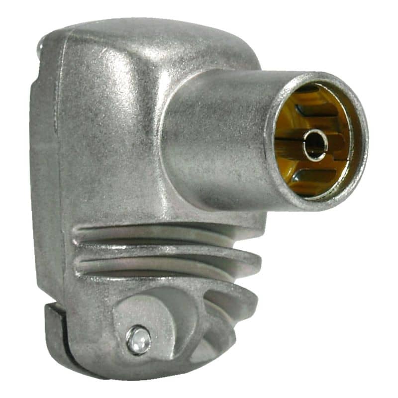 Conector cei hembra acodado blindado PROEasyF  Gris