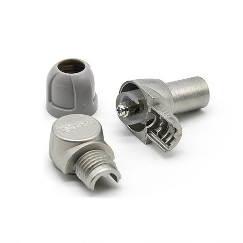 Conector CEI Macho acodado 9.5mm  Gris