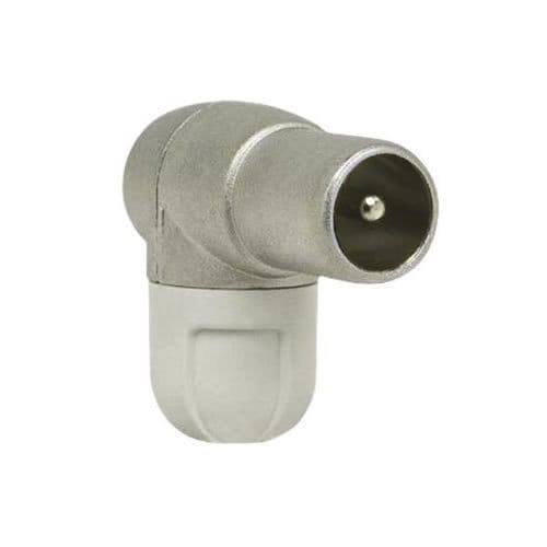 Conector CEI Macho acodado 9.5mm  Gris