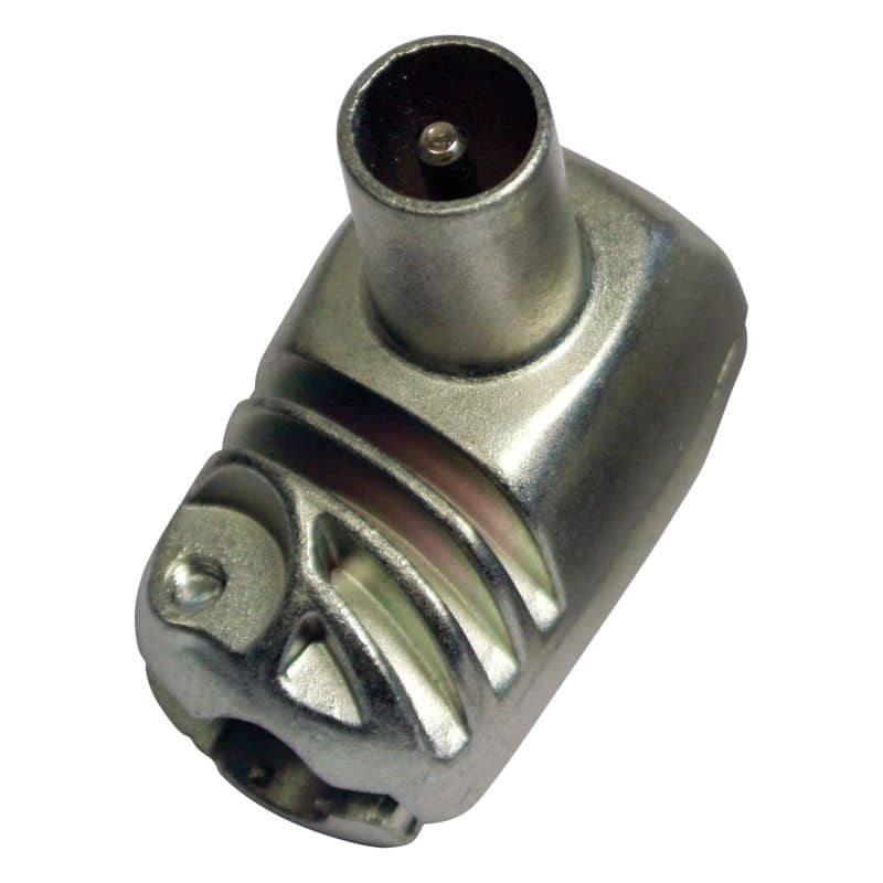 Conector cei macho acodado blindado PROEasyF  Gris