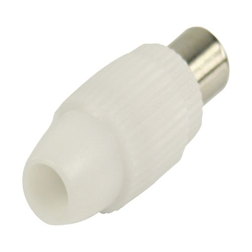 Conector  CEI Macho recto 7mm  Blanco