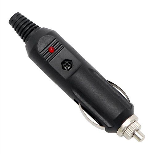 táctica estornudar barrera Conector de 12 V para mechero de coche Negro