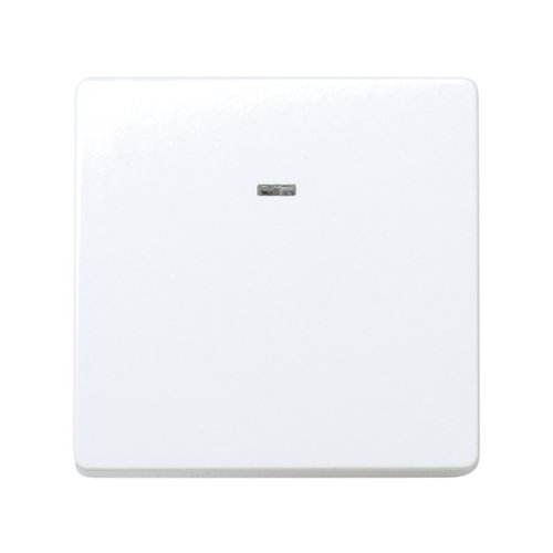 Conmutador ancho con luminoso Simon 27 Play  Blanco 10 A