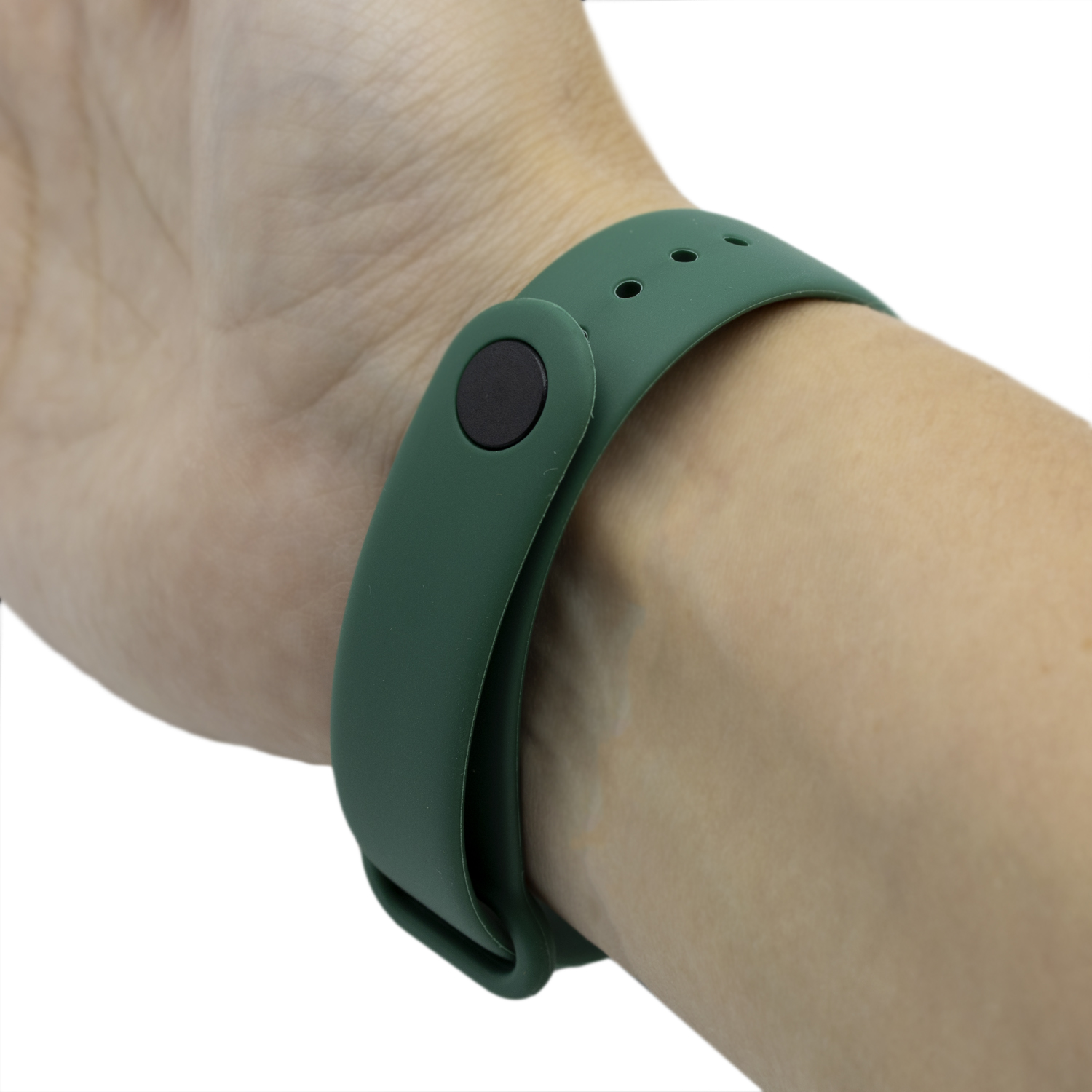 Correa compatible con Xiaomi Mi Band 5 y 6  Verde oscuro