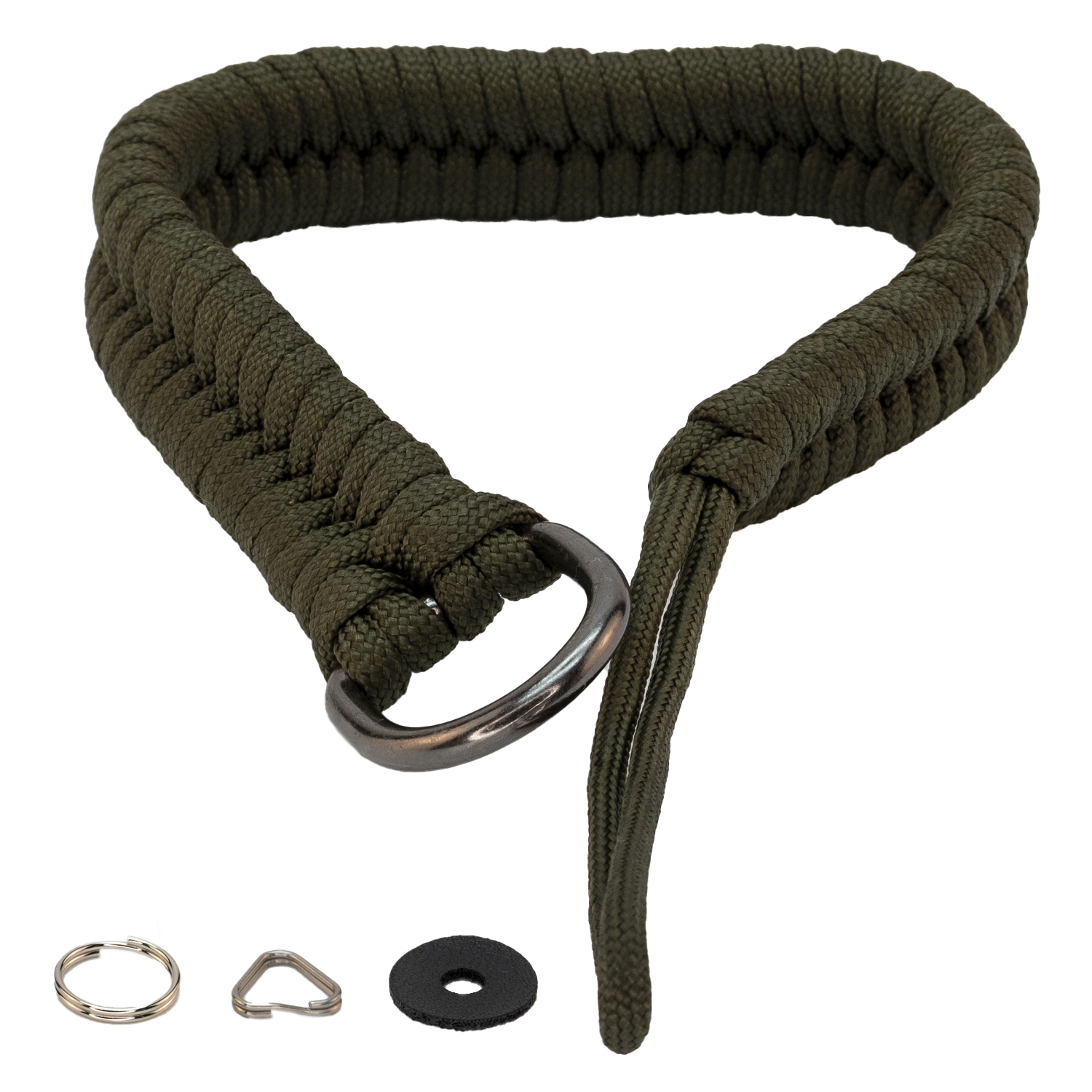 Correa de mano para cámara 30 cm Verde