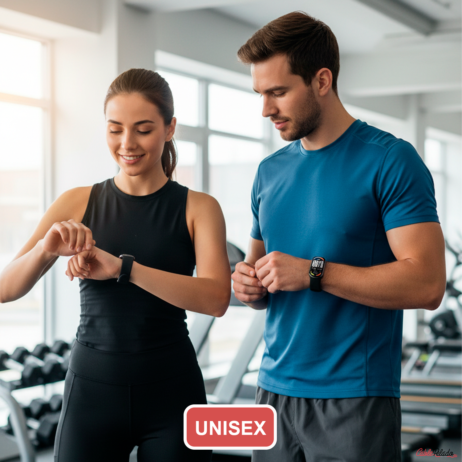 Correa De Silicona Para Xiaomi Mi Band 8,9 Y 10  Negro