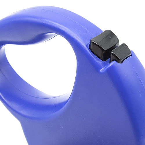 Correa extensible para perros de tamaño mediano y pequeño 5 M Azul