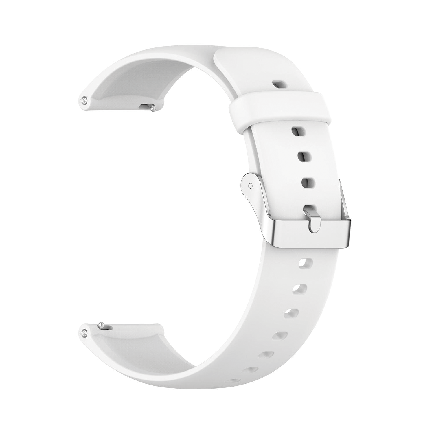 Correa reloj silicona liberacion rapida v2 20 mm Blanco
