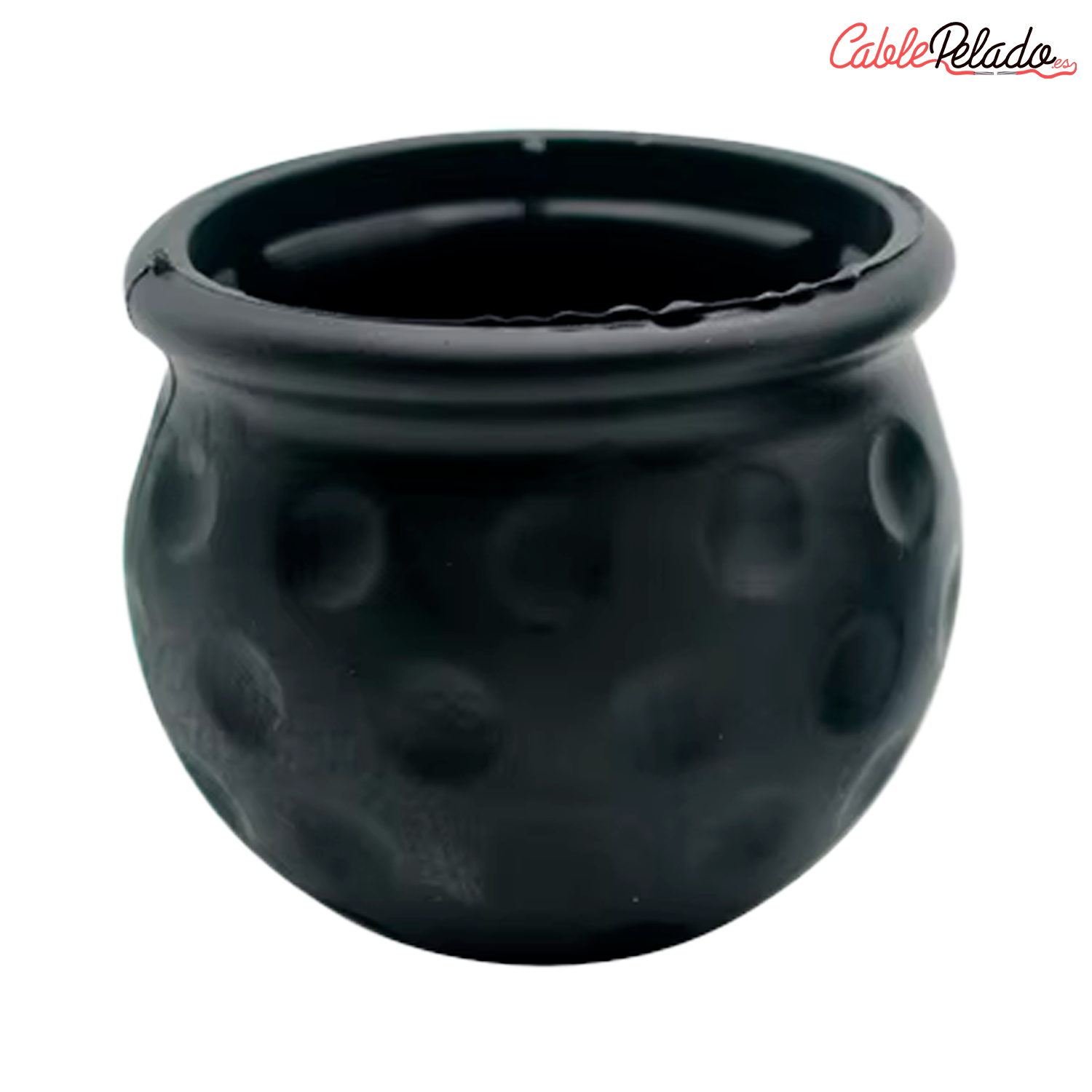 Cubierta De Goma Para Enganche Remolque 50 Mm Negro  Negro