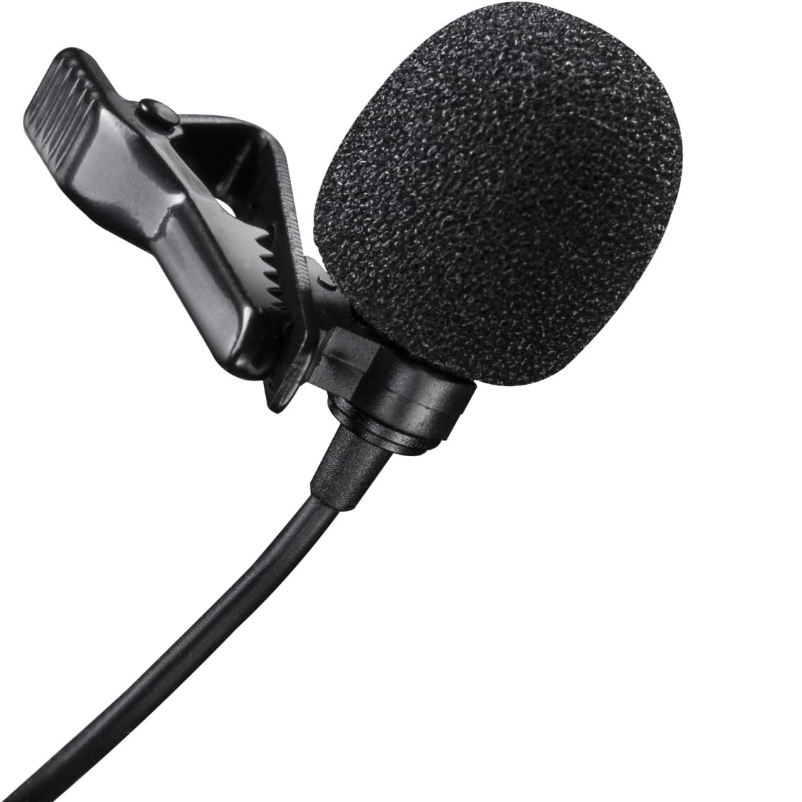 Cubiertas Antiviento Microfono Auriculares de Solapa 10 uds  Negro