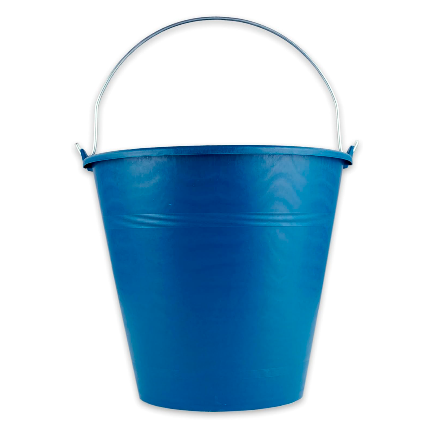 Cubo Engomado Plástico 12 Litros  Azul