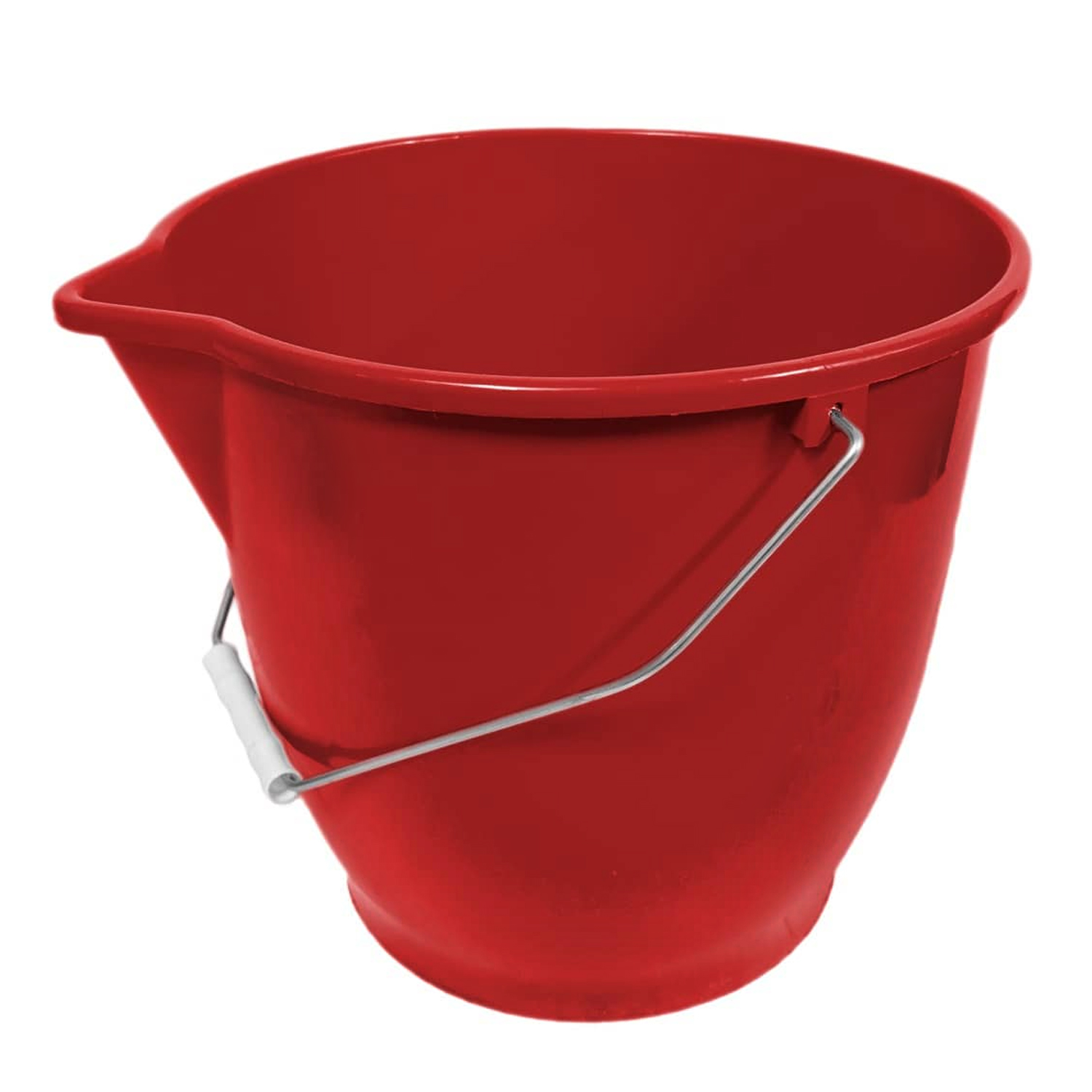 Cubo plastico 13 Litros Rojo