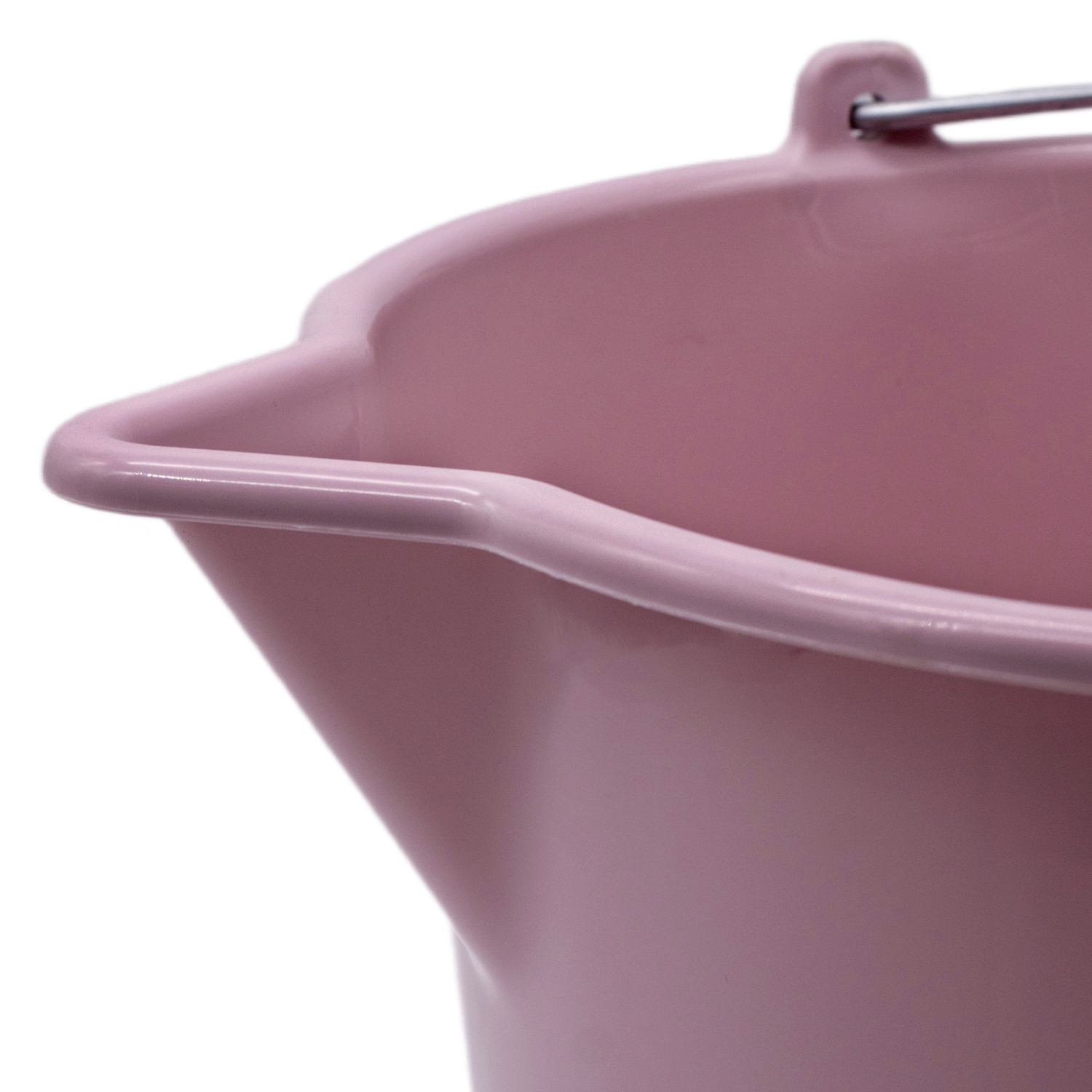 Cubo plastico 7 Litros Rosa claro