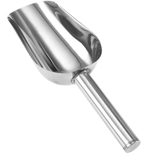 Cuchara comida para Mascotas Acero Inoxidable 19 cm Plateado