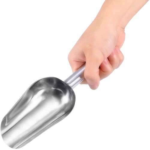 Cuchara comida para Mascotas Acero Inoxidable 19 cm Plateado