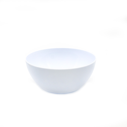 Cuenco de plastico para comida Bol 1.2 Litros Blanco