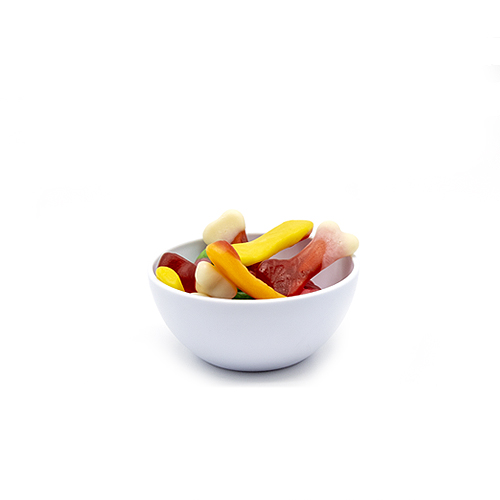 Cuenco de plastico para comida Bol 100 ml Blanco