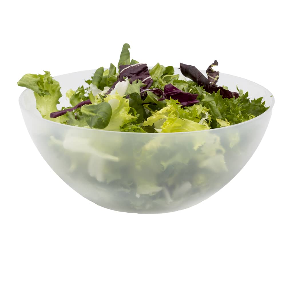 Cuenco de plastico para comida Bol 3.5 Litros Transparente