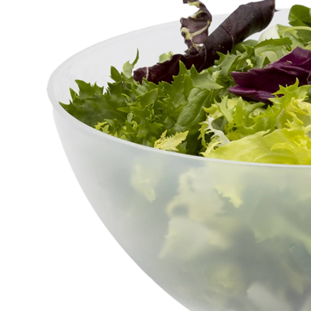 Cuenco de plastico para comida Bol 3.5 Litros Transparente