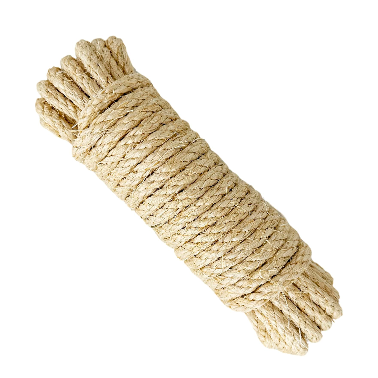 Cuerda Fibra Natural 6mm 10 m  Beige