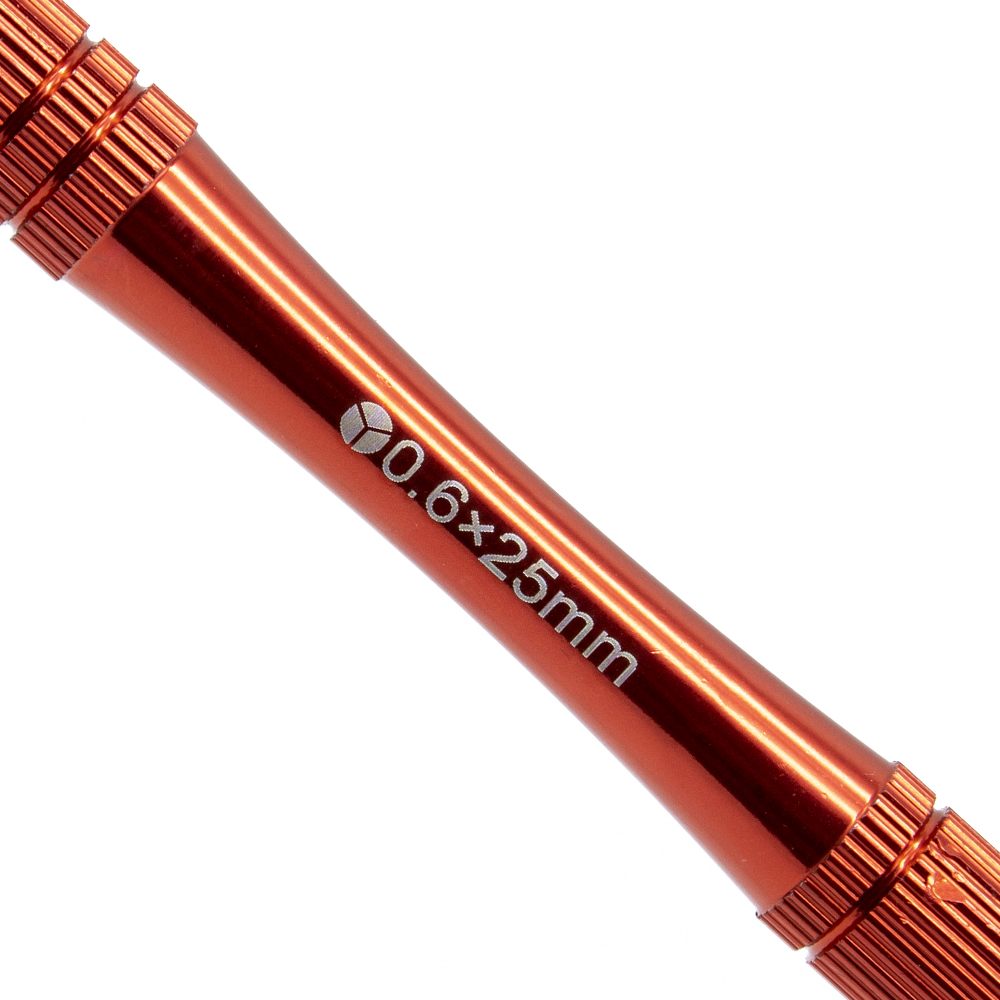 Destornillador triwing reparacion punta 0.6 mm Rojo