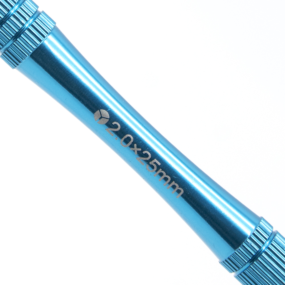 Destornillador triwing reparacion punta 2.0 mm Azul