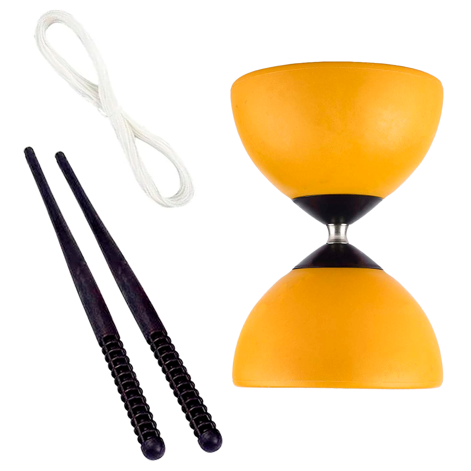 Diábolo Para Malabares  Amarillo