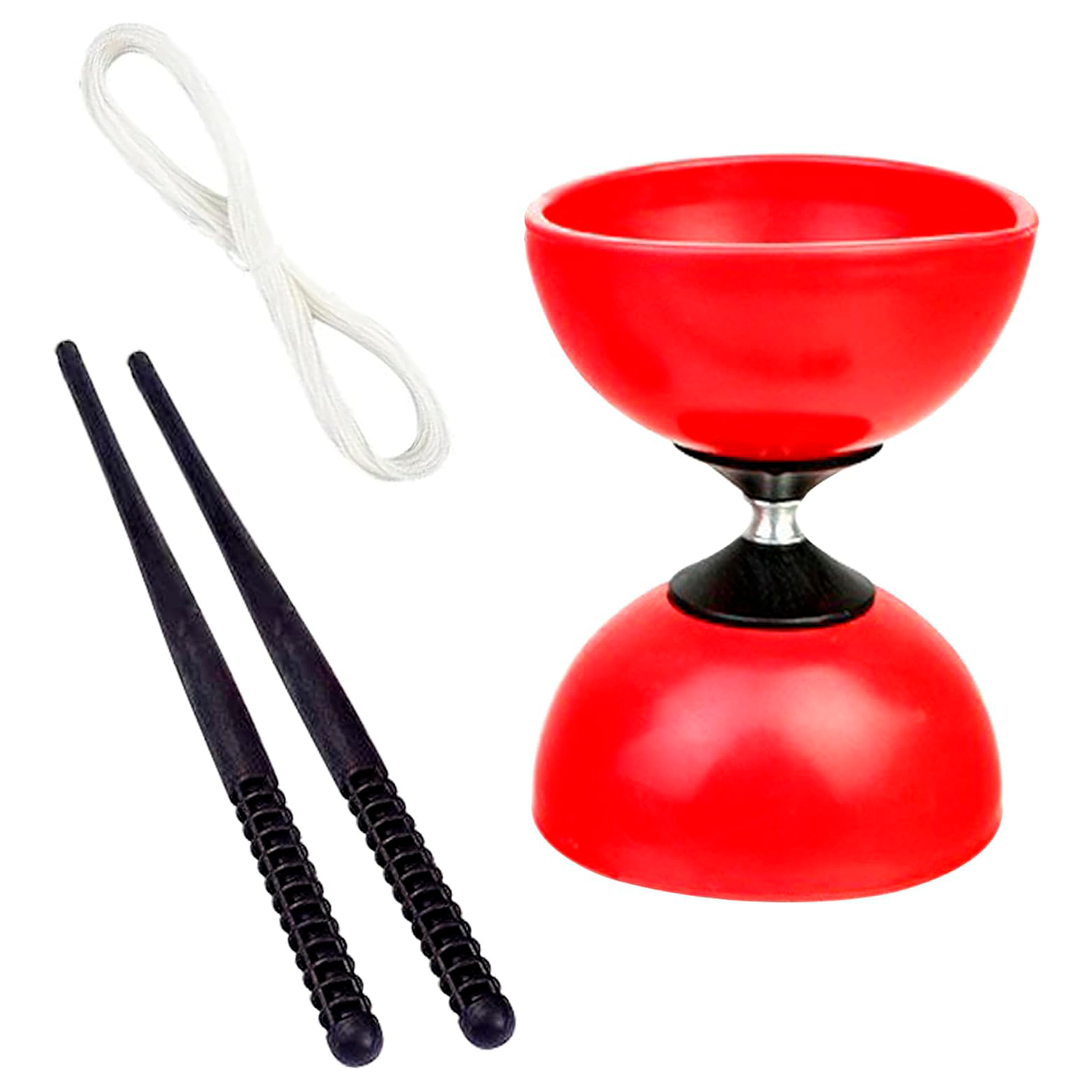 Diábolo Para Malabares  Rojo