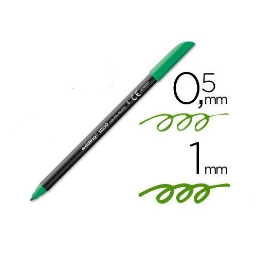 Edding 1200 Rotulador Punta Fina  Verde