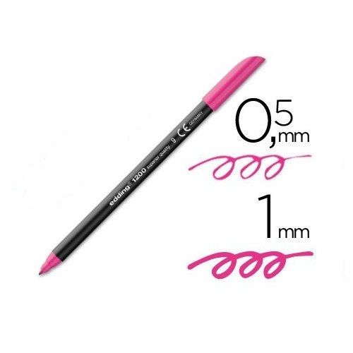 Edding 1200 Rotulador Punta Fina  Rosa